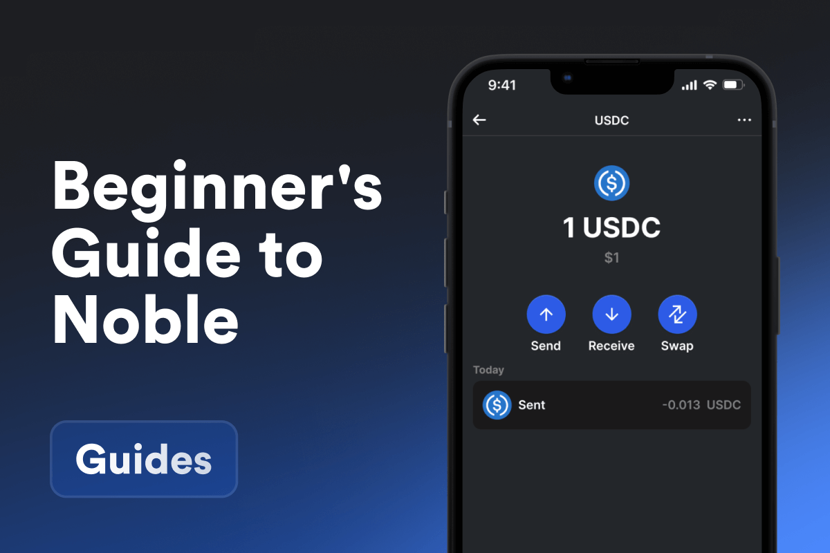 A Beginner's Guide to Noble Blockchain